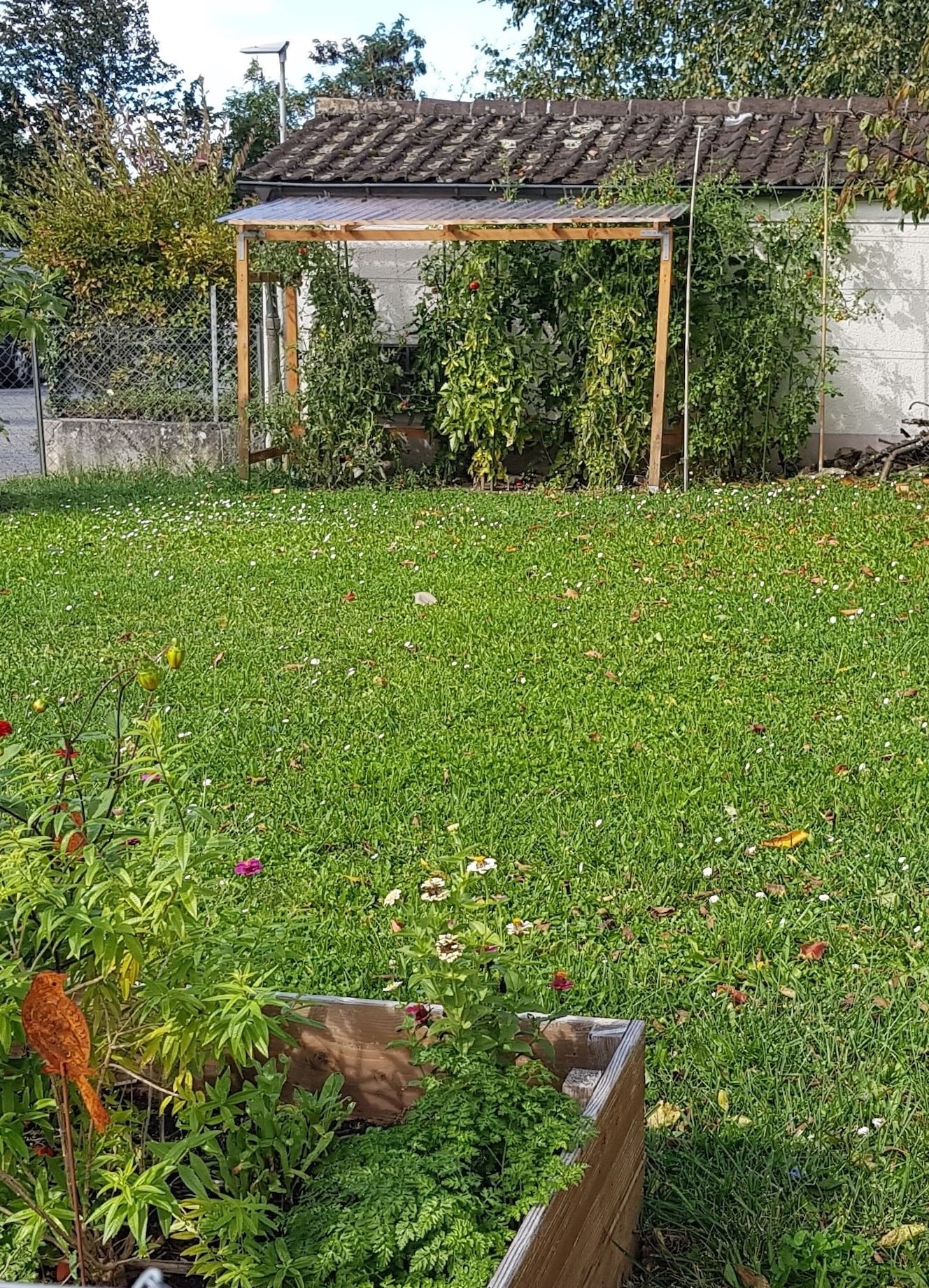Garten mit naturnahen Elementen